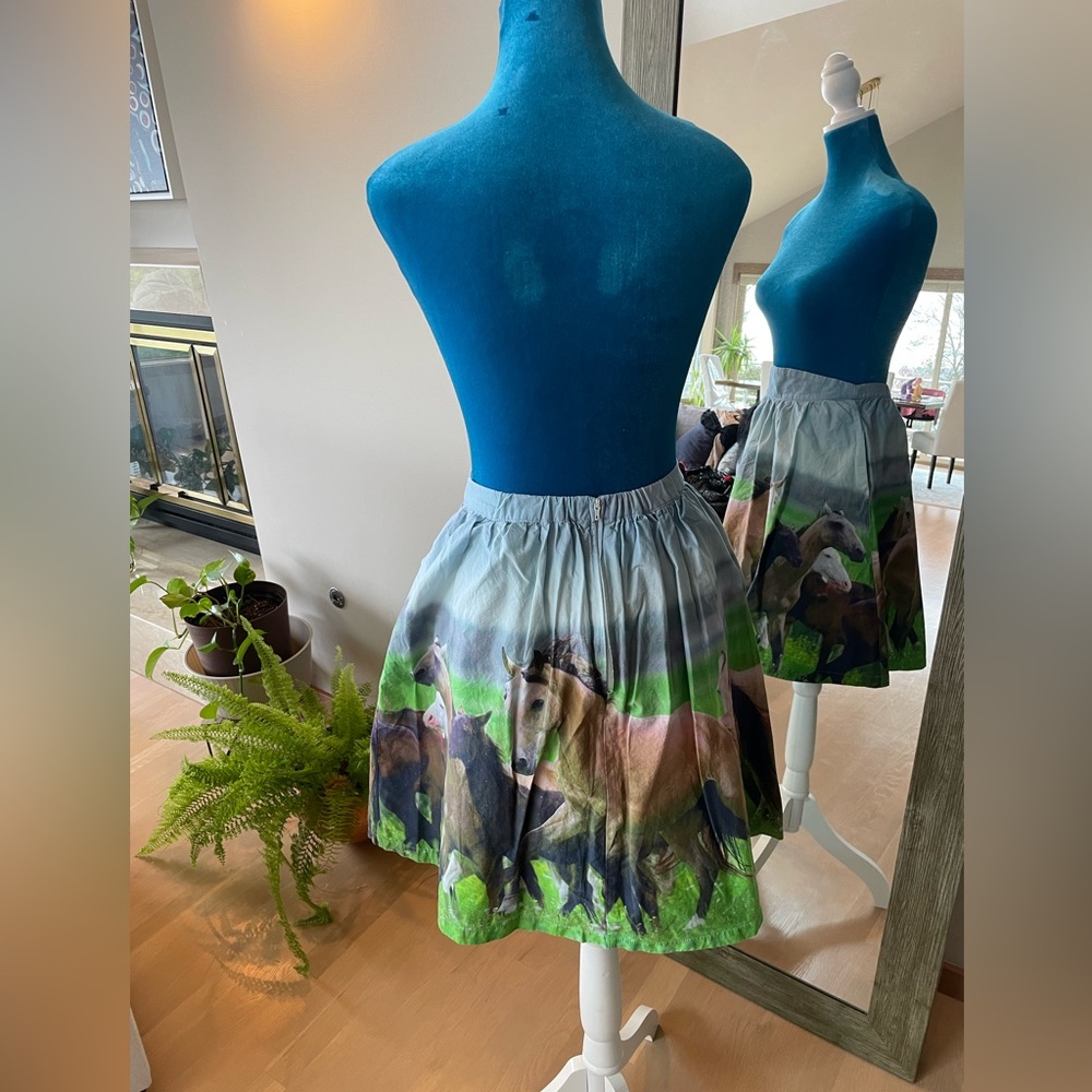 ModCloth wild horses skirt